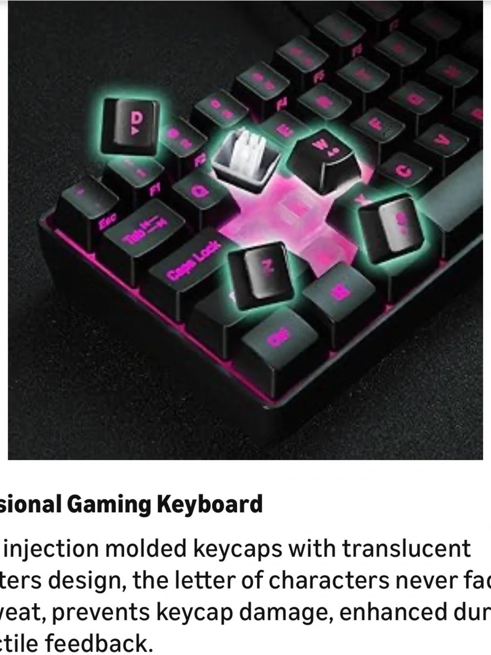 Gaming Keyboard and Mouse Combo